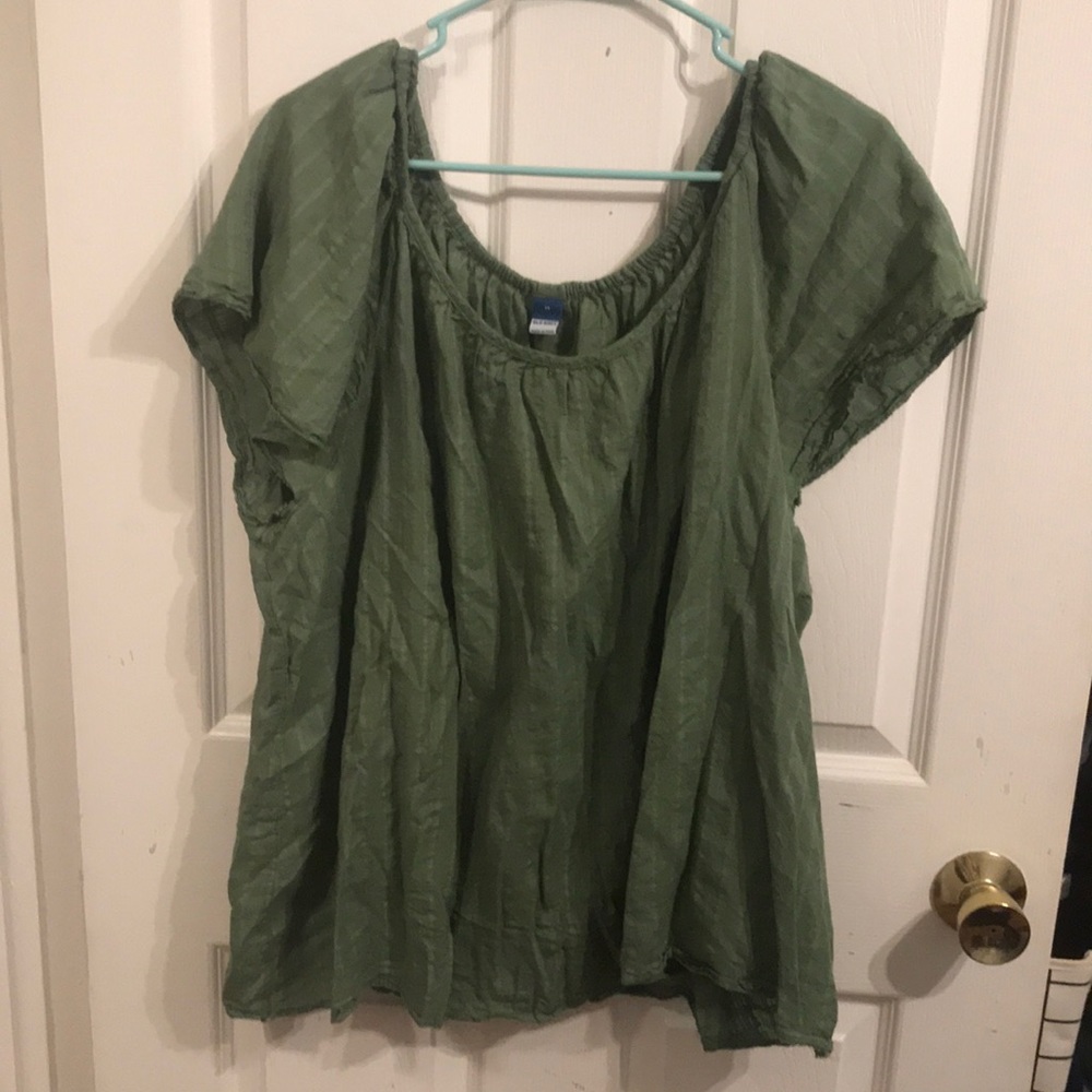 Off the shoulder flowy top